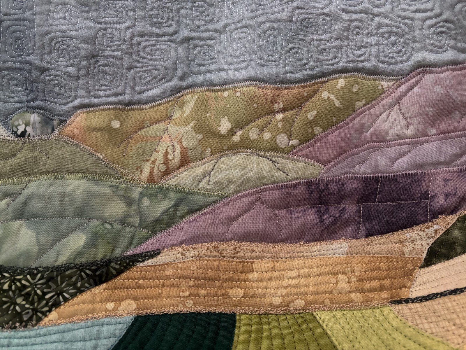 Eden Valley quilt detail